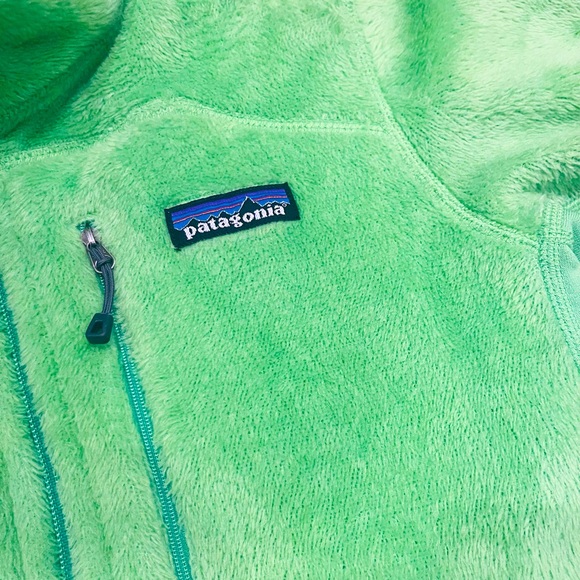 GREEN 🟢🟢Women’s 💚💚 PATAGONIA FULL ZIP JACKET SIZE SMALL - Picture 2 of 3